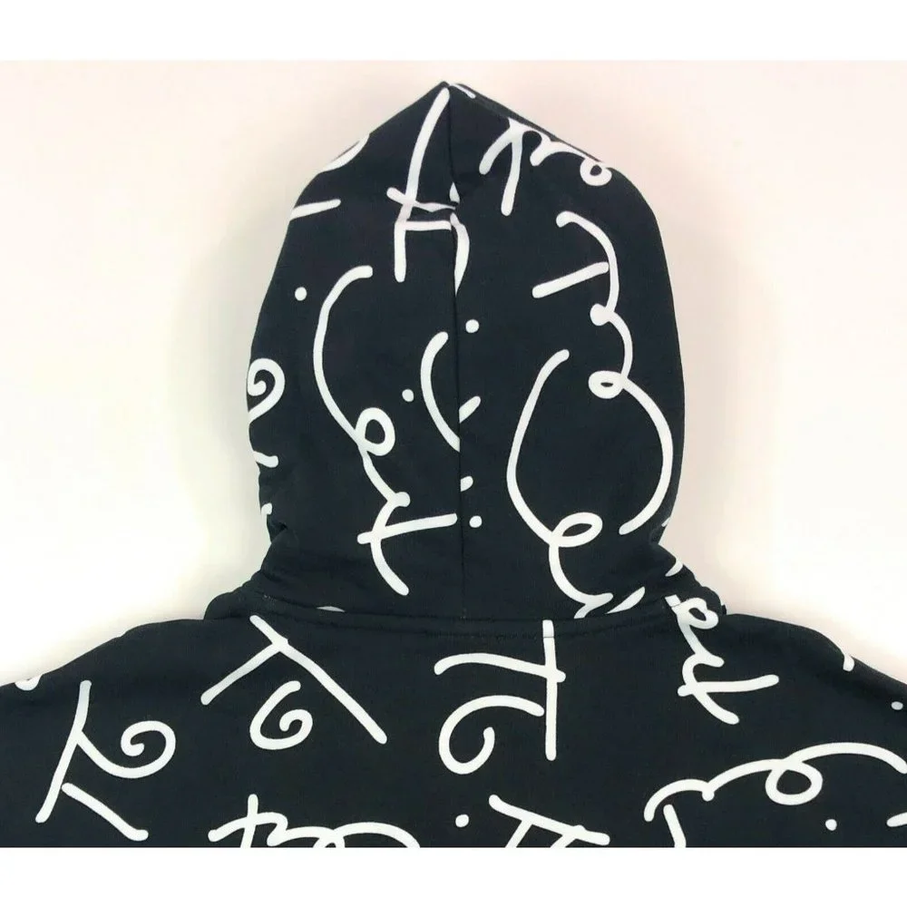 Puma x Romero Britto Art Series AOP Mens Small Black Pullover Hoodie Sweatshirt - Picture 11 of 12